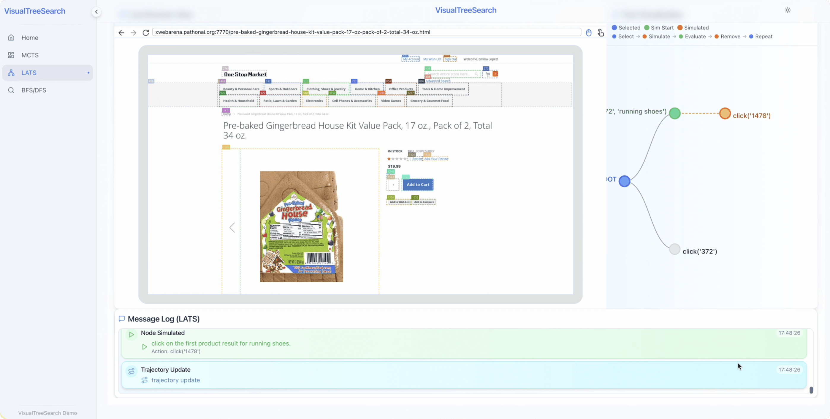 Tree Visualization & Browser Interface