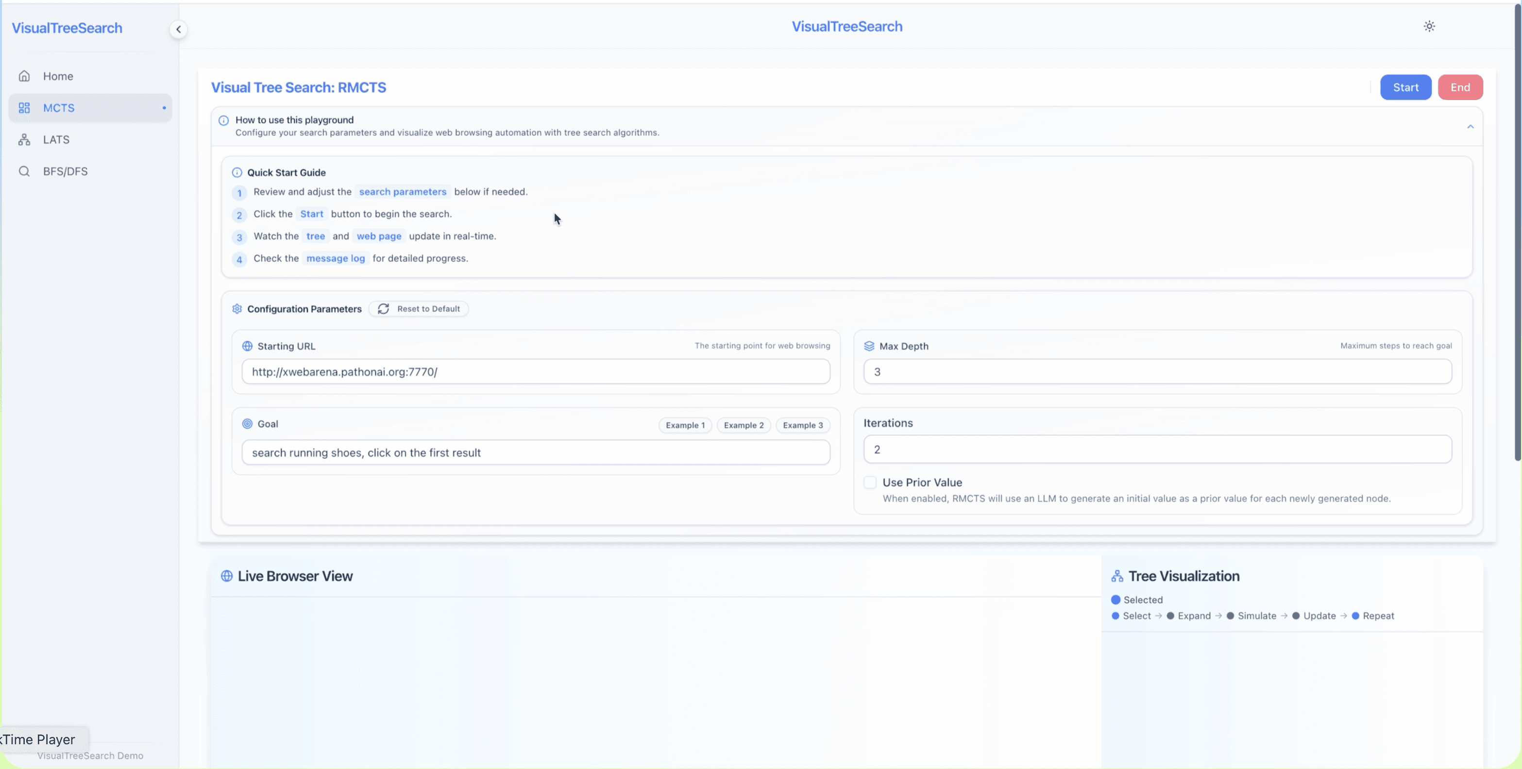Configuration Interface